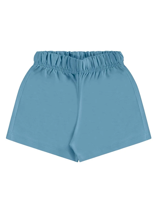 Guloseima - Conjunto para Menina em Moletinho Azul 5