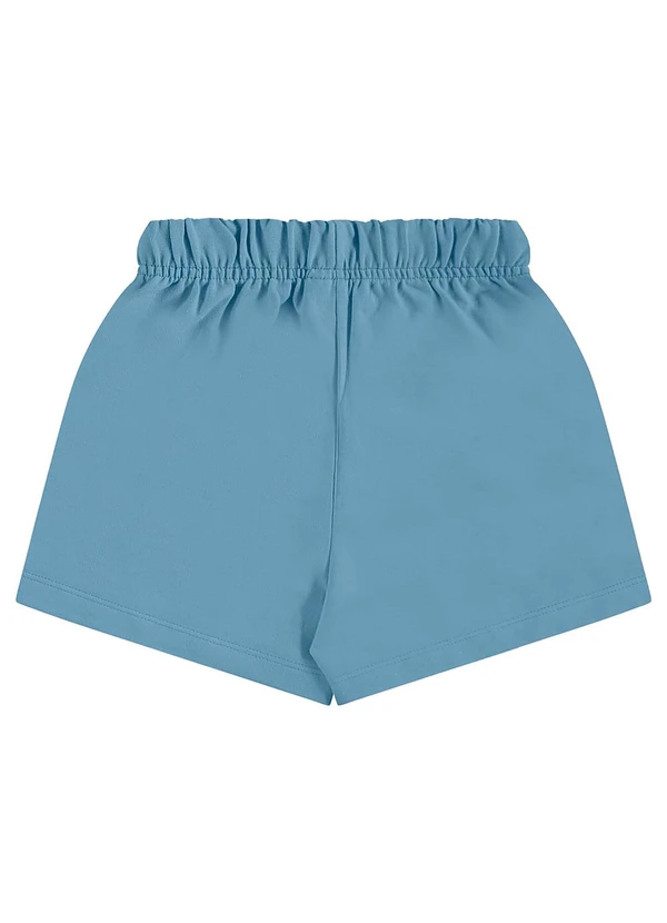 Guloseima - Conjunto para Menina em Moletinho Azul 6