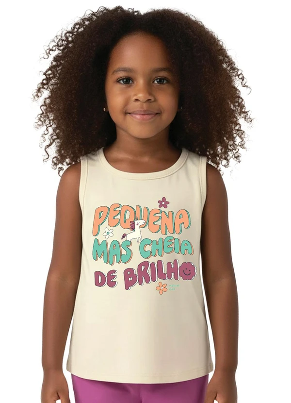 Malwee Kids - Conjunto Pequena Mais Cheia de Brilho Off White 2