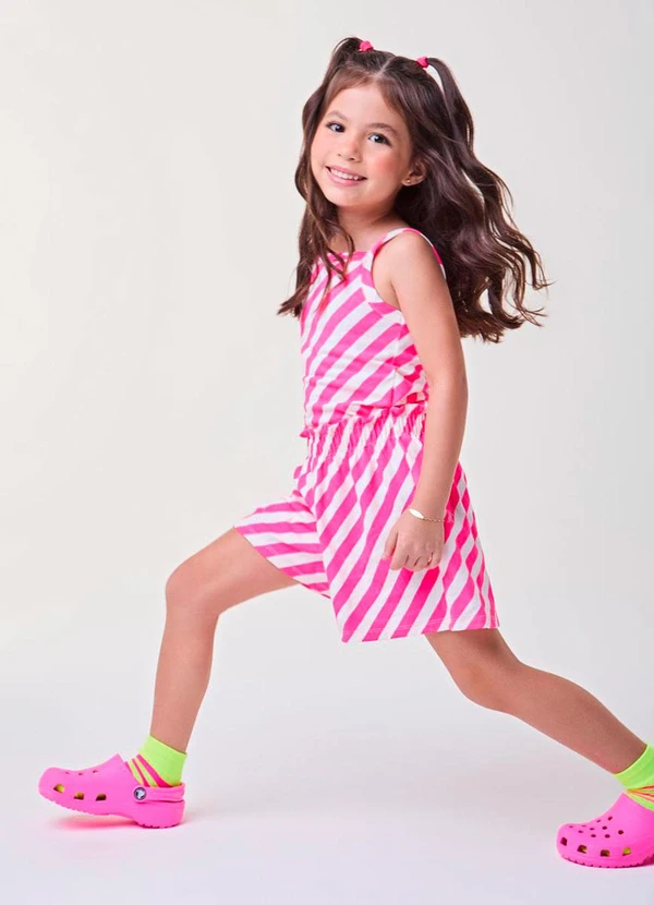 Bimbi - Conjunto Pink com Listras Pink 2