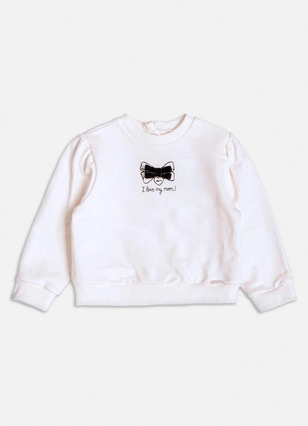 Momi - Conjunto Preto com Laços Branco 3