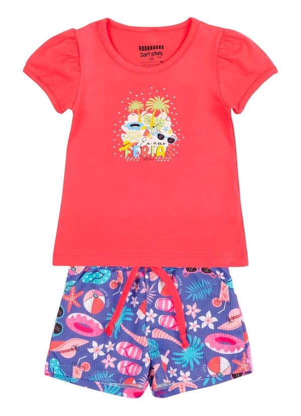 Soft Bonni - Conjunto Primeiros Passos Cotton Rosa