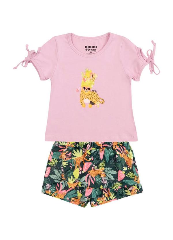 Soft Bonni - Conjunto Primeiros Passos Cotton Rosa