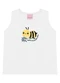 Duduka - Conjunto Infantil Blusa Be Cappy e Short  Bege - variação: Branco