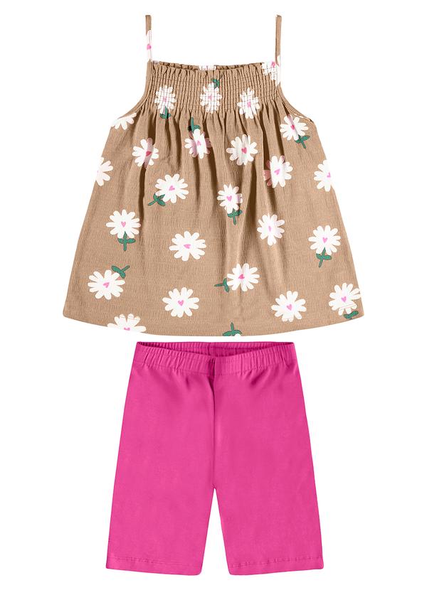 Rovi Kids - Conjunto Regata com Ciclista Marrom