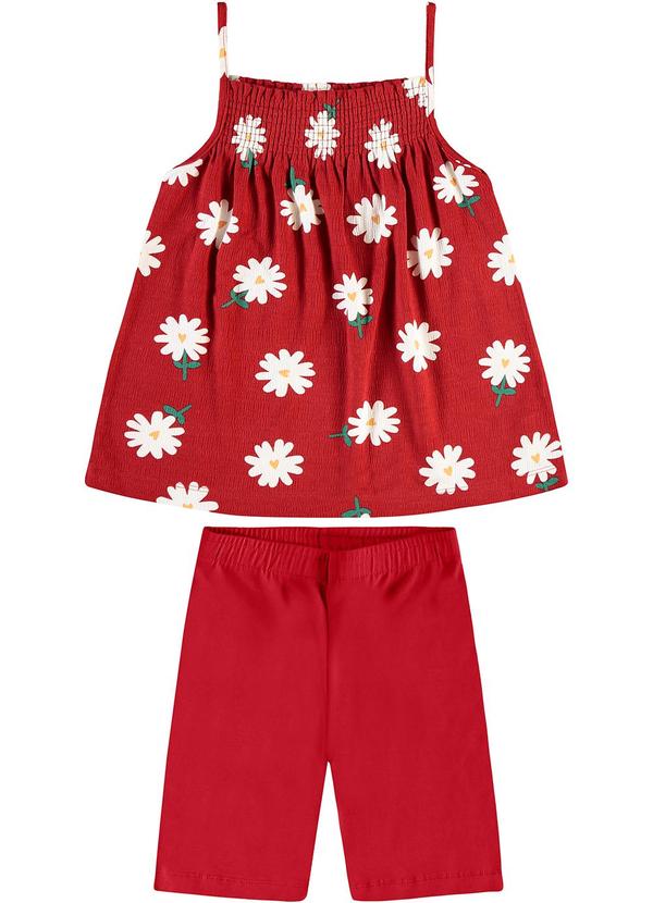 Rovi Kids - Conjunto Regata com Ciclista Vermelho