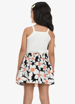 Rovi Kids - Conjunto Regata com Saia Preto - ROVI KIDS