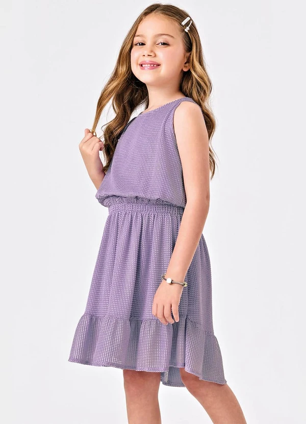 Trick Nick - Conjunto Regata com Saia Screen Shiny Roxo