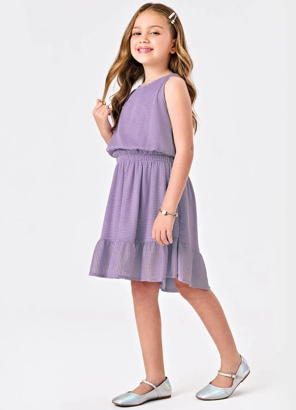 Trick Nick - Conjunto Regata com Saia Screen Shiny Roxo 3