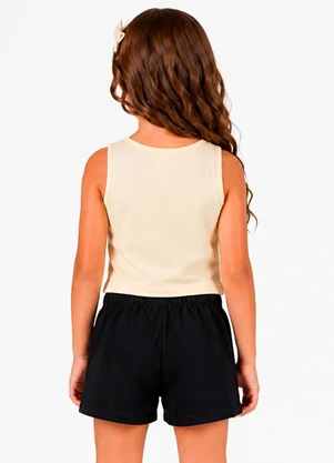 Select - Conjunto Regata com Shorts Amarelo - SELECT
