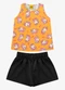 Rovi Kids - Conjunto Regata com Shorts Feminino Laranja - variação: Laranja
