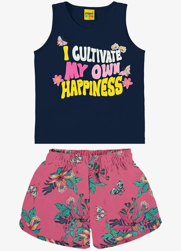 Rovi Kids - Conjunto Regata com Shorts Azul 1