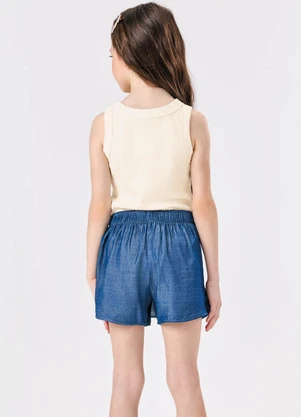 Trick Nick - Conjunto Regata com Shorts Saia Azul - TRICK NICK