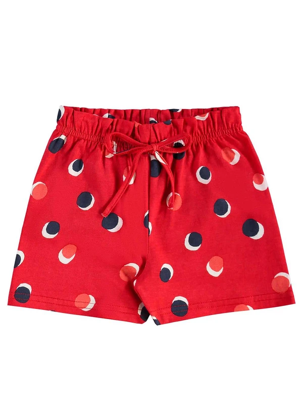 Bee Loop - Conjunto Regata Cropped e Short Vermelho 4