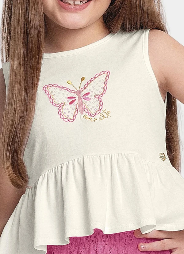 Fakini Kids - Conjunto Regata e Short Bege 3