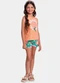 Fakini Kids - Conjunto Regata e Short Rosa - variação: Laranja