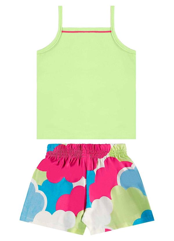 Bee Loop - Conjunto Regata e Short Menina Verde 3