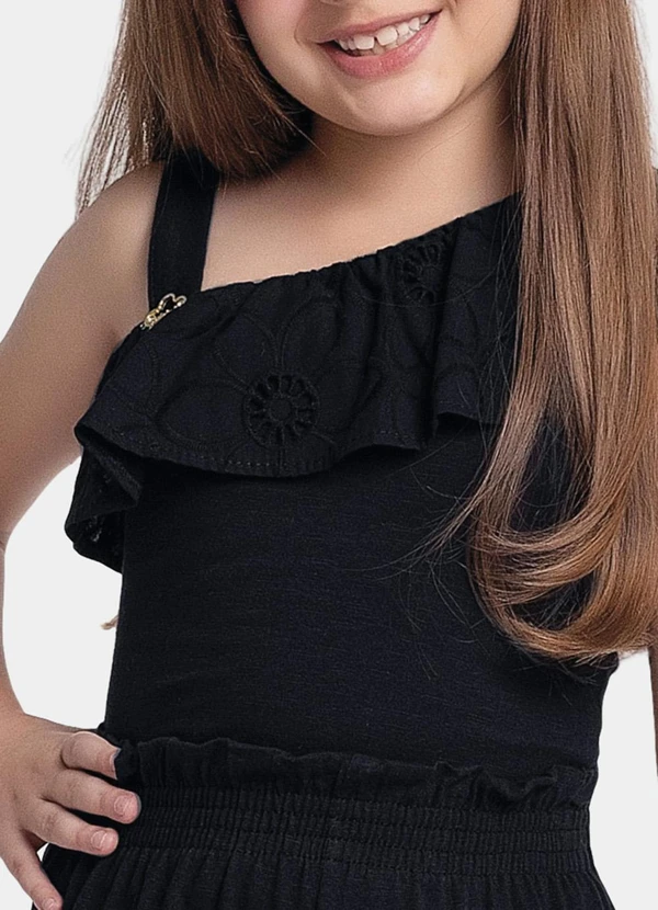 Fakini Kids - Conjunto Regata e Short Preto 3