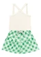 Fakini Kids - Conjunto Regata e Short Verde - variação: Rosa