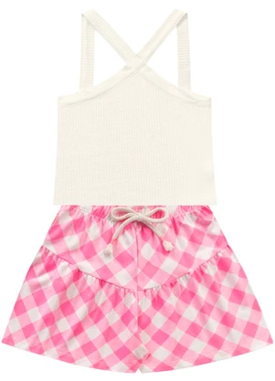 Fakini Kids - Conjunto Regata e Short Verde - FAKINI KIDS