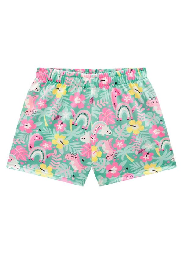 Marlan - Conjunto Regata e Shorts Dinossaurinhas Verde 4