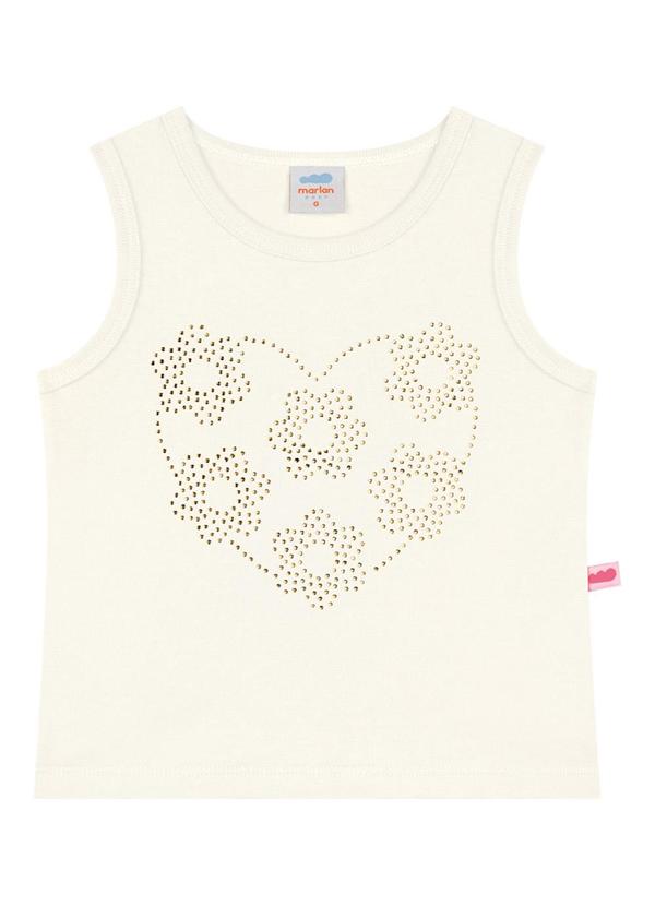 Marlan - Conjunto Regata e Shorts Glitter Color Bege 2