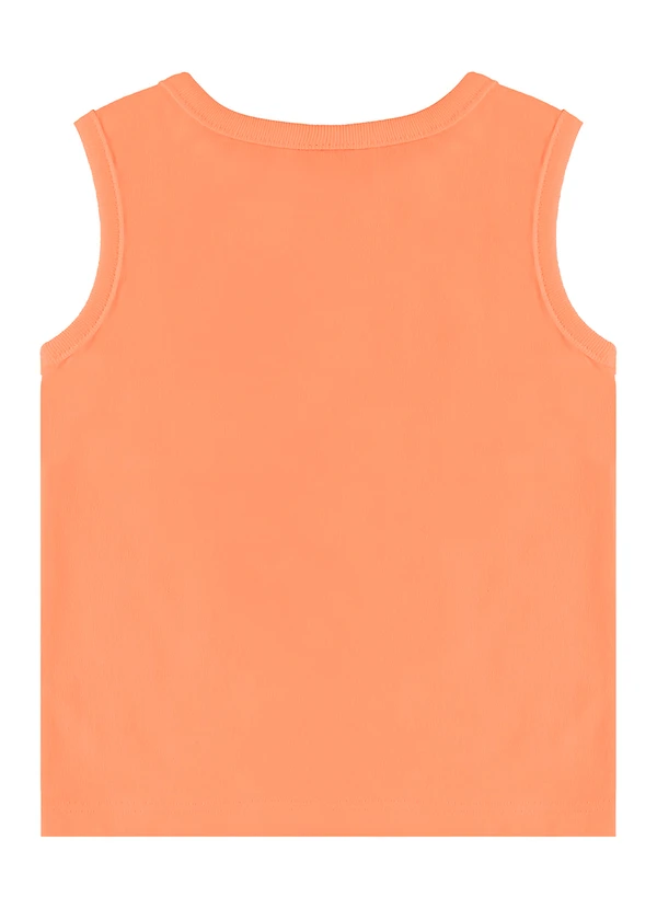 Bee Loop - Conjunto Regata Florezinhas Short Laranja 4