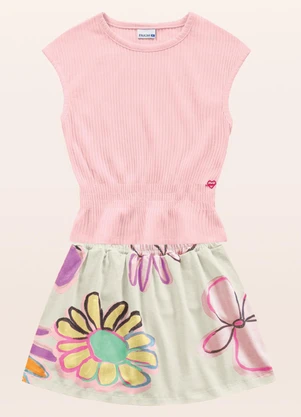 Fakini Kids - Conjunto Regata/Rosa - FAKINI KIDS
