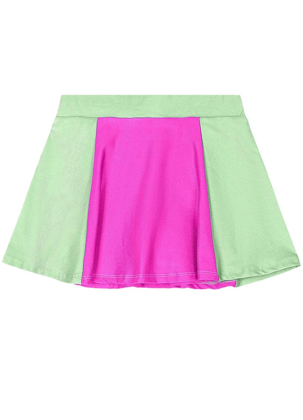 Quimby - Conjunto Regata Saia Short Interno Quimby Rosa 6