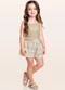 Fakini Kids - Conjunto Regata/Short Bege - variação: Bege