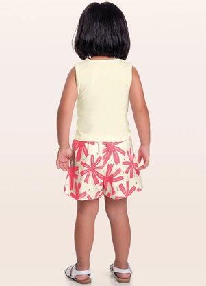 Fakini Kids - Conjunto Regata/Short Rosa - FAKINI KIDS