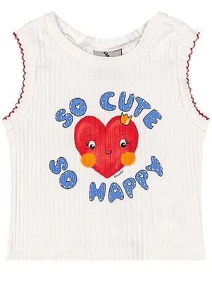 Quimby - Conjunto Regata Short-Saia Branco - QUIMBY