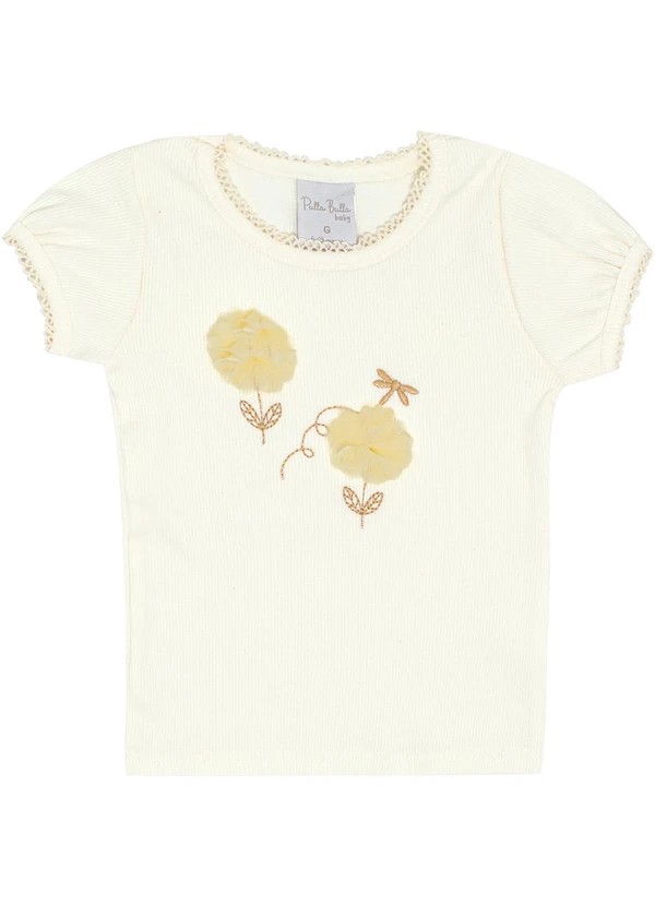 Pulla Bulla - Conjunto Ribana com Elastano Leve Bege 3