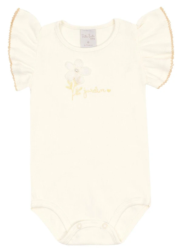 Pulla Bulla - Conjunto Ribana com Elastano Leve Bege 2