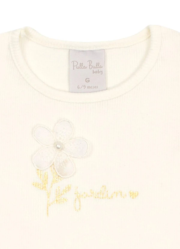 Pulla Bulla - Conjunto Ribana com Elastano Leve Bege 4