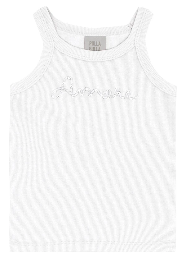 Pulla Bulla - Conjunto Ribana com Elastano Leve Branco 3