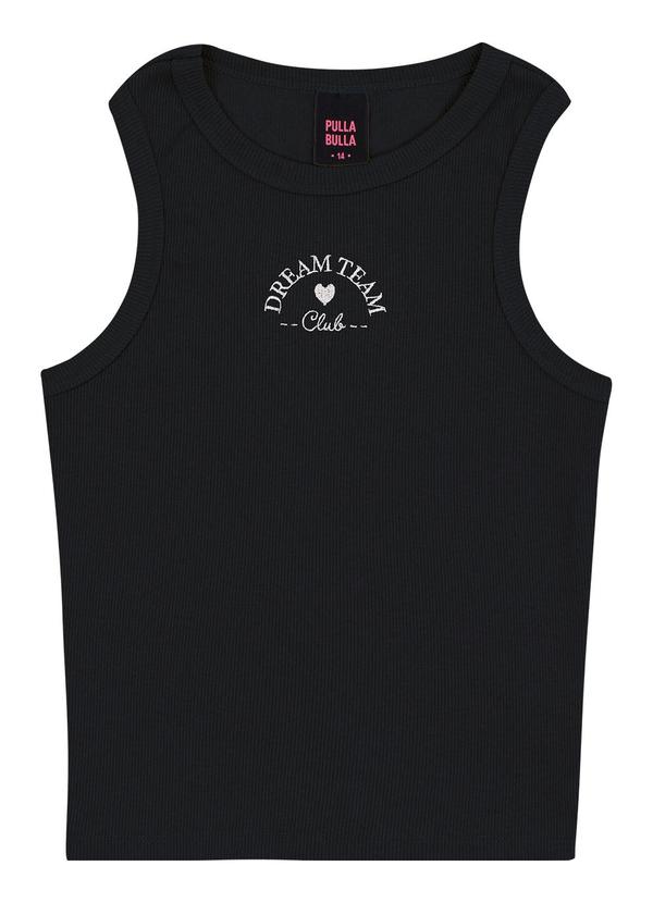 Pulla Bulla - Conjunto Ribana com Elastano Leve Preto 2