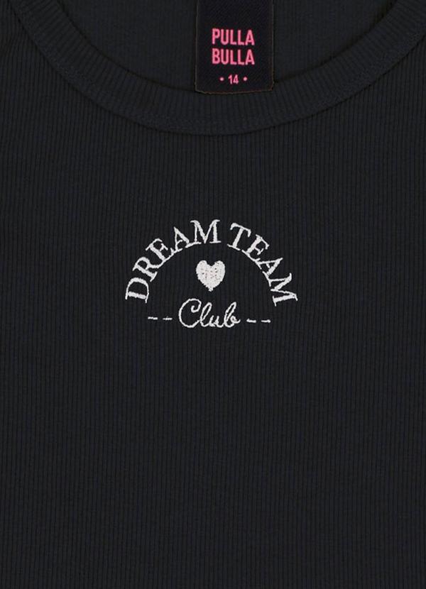 Pulla Bulla - Conjunto Ribana com Elastano Leve Preto 4