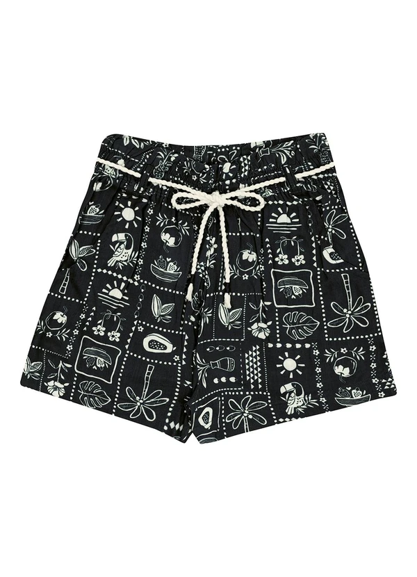 Pulla Bulla - Conjunto Ribana com Elastano Leve Preto 2