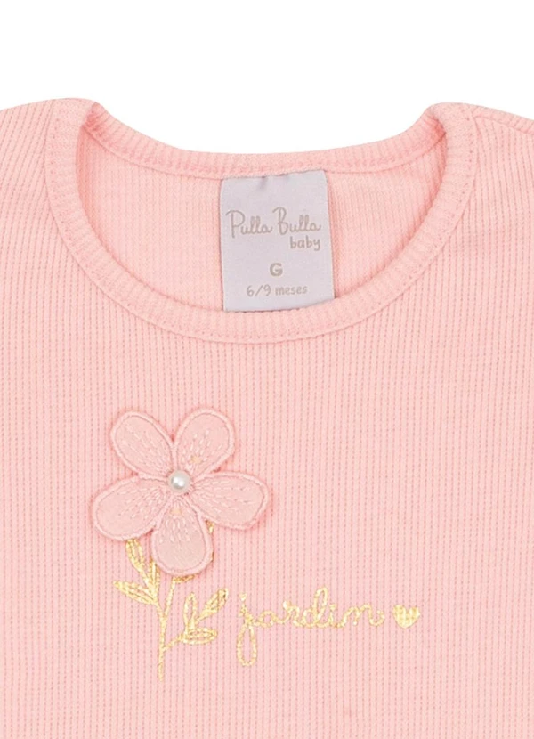 Pulla Bulla - Conjunto Ribana com Elastano Leve Rosa 4