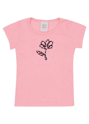 Pulla Bulla - Conjunto Ribana com Elastano Leve Rosa - PULLA BULLA