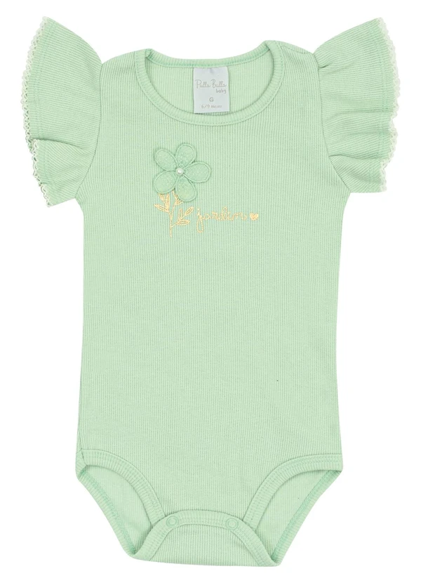 Pulla Bulla - Conjunto Ribana com Elastano Leve Verde 3