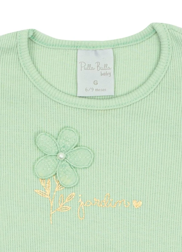 Pulla Bulla - Conjunto Ribana com Elastano Leve Verde 5