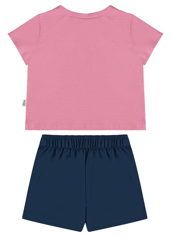 Malwee Kids - Conjunto Rosa Antigo Box com Bordado Menina 3