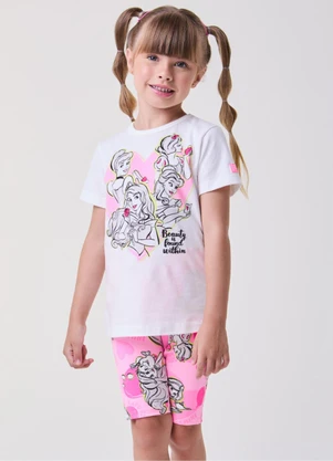 Bimbi - Conjunto Rosa das Princesas Rosa - BIMBI