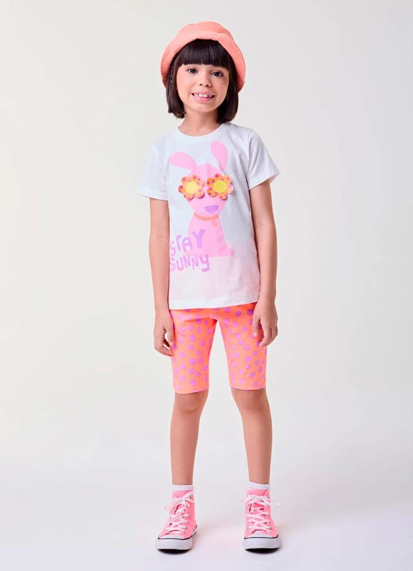 Bimbi - Conjunto Rosa de Poá Stay Sunny Rosa