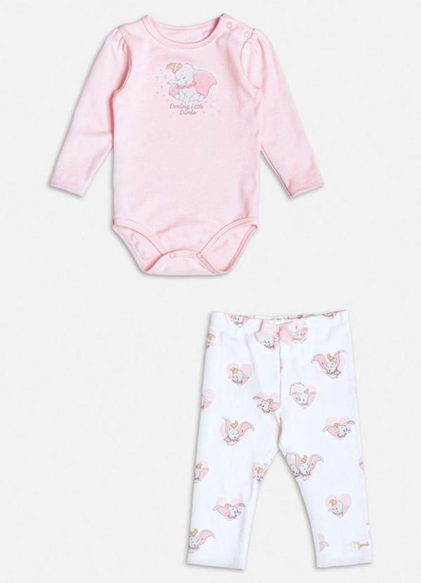 Momi - Conjunto Rosa do Dumbo Rosa