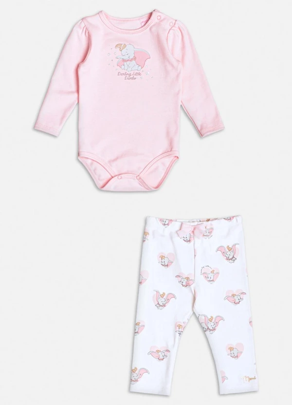 Momi - Conjunto Rosa do Dumbo Rosa