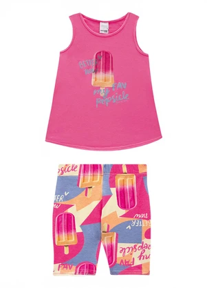 Malwee Kids - Conjunto Rosa Escuro - MALWEE KIDS