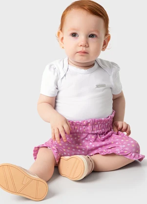 Carinhoso - Conjunto Rosa Solzinho Clochard Menina - CARINHOSO